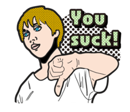 Men Sticker(ENG ver.) sticker #1081925