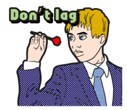 Men Sticker(ENG ver.) sticker #1081939