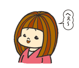 Nature of woman sticker #1082614