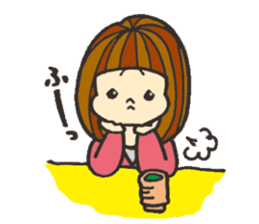 Nature of woman sticker #1082618