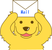 Golden retriever sticker #1082727