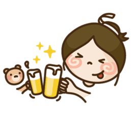 Piki & Macaron 2 sticker #1083196