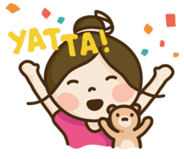 Piki & Macaron 2 sticker #1083216