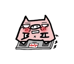 A pig sticker #1083366