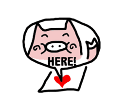 A pig sticker #1083367