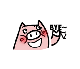 A pig sticker #1083373