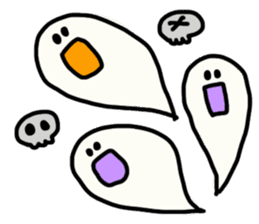 Ghost-chan Yuruyuru. sticker #1083667