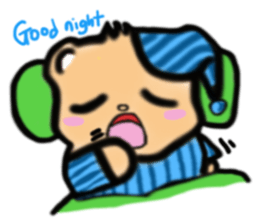 JJ Yume Bear sticker #1083908