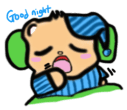 JJ Yume Bear sticker #1083908