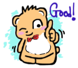 JJ Yume Bear sticker #1083919