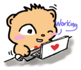 JJ Yume Bear sticker #1083932