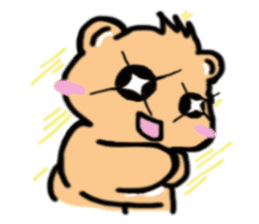 JJ Yume Bear sticker #1083935