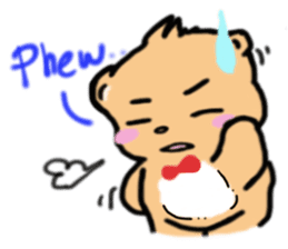 JJ Yume Bear sticker #1083937