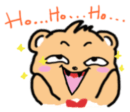 JJ Yume Bear sticker #1083945