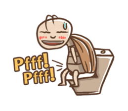 Peter The Cockroach sticker #1084011