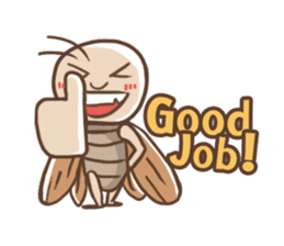 Peter The Cockroach sticker #1084017