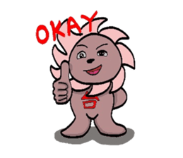 I am a typhoon. sticker #1084230