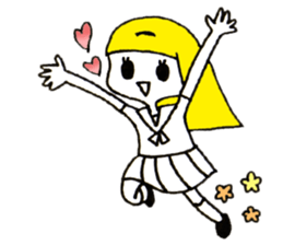 She is TAMAKO with friend sticker #1085106