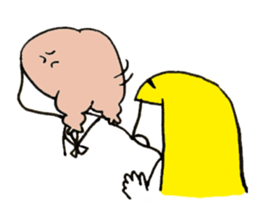 She is TAMAKO with friend sticker #1085114