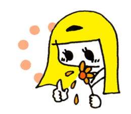 She is TAMAKO with friend sticker #1085131