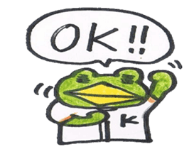 frog place KEROMICHI-AN Baseball sticker #1085484