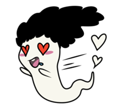 Youkai Afro sticker #1085629