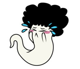 Youkai Afro sticker #1085631