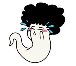 Youkai Afro sticker #1085631