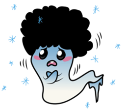 Youkai Afro sticker #1085635