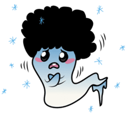 Youkai Afro sticker #1085635
