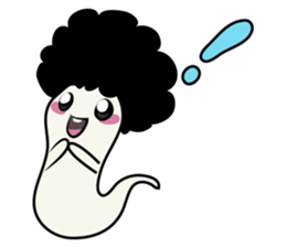 Youkai Afro sticker #1085637