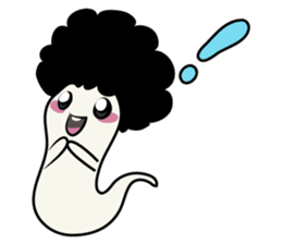Youkai Afro sticker #1085637