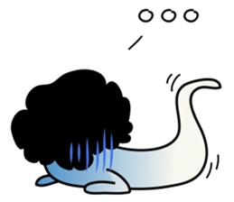 Youkai Afro sticker #1085644