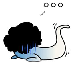 Youkai Afro sticker #1085644