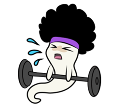 Youkai Afro sticker #1085648