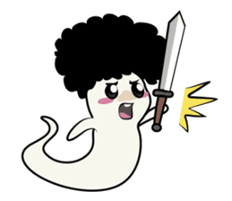 Youkai Afro sticker #1085654