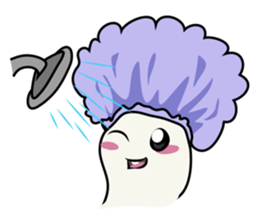 Youkai Afro sticker #1085658