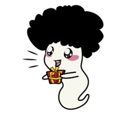 Youkai Afro sticker #1085662