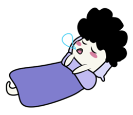 Youkai Afro sticker #1085663