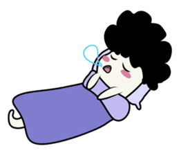 Youkai Afro sticker #1085663