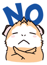 Guinea Pig Fashion (English) sticker #1085668