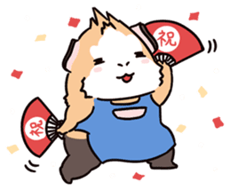 Guinea Pig Fashion (English) sticker #1085671