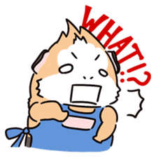 Guinea Pig Fashion (English) sticker #1085676