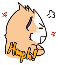 Guinea Pig Fashion (English) sticker #1085683