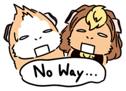 Guinea Pig Fashion (English) sticker #1085691