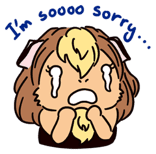 Guinea Pig Fashion (English) sticker #1085694