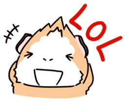 Guinea Pig Fashion (English) sticker #1085700