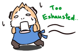 Guinea Pig Fashion (English) sticker #1085704