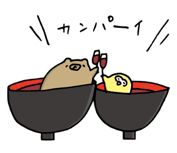 SHIRU KUMA-CAFE sticker #1085989