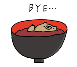 SHIRU KUMA-CAFE sticker #1085990